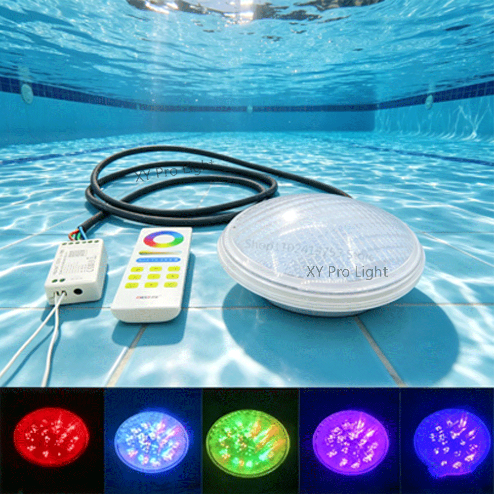 45W RGB Underwater Lights 36W  - đánh giá và giá Xy Spa & Wellness Photos