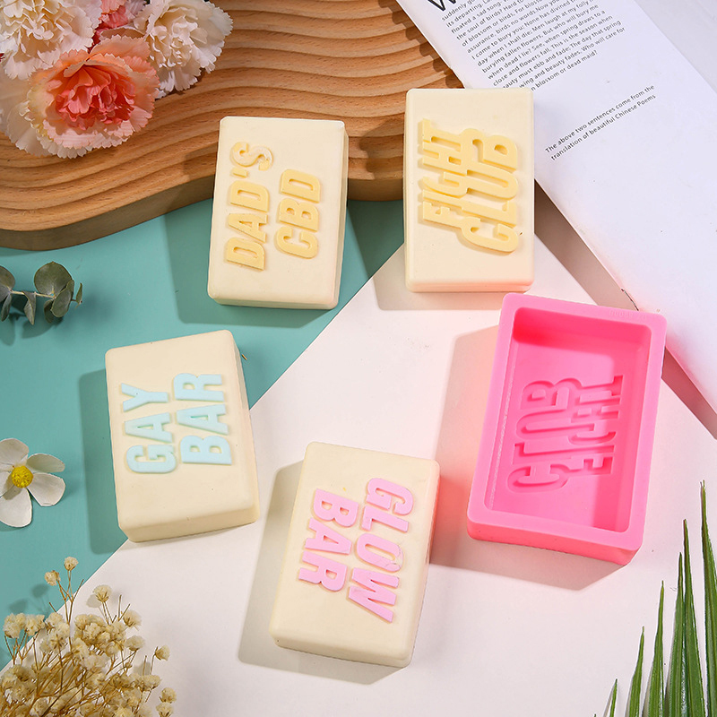 Fight Club Letters Soap Silico - đánh giá và giá Bath Bomb Mold