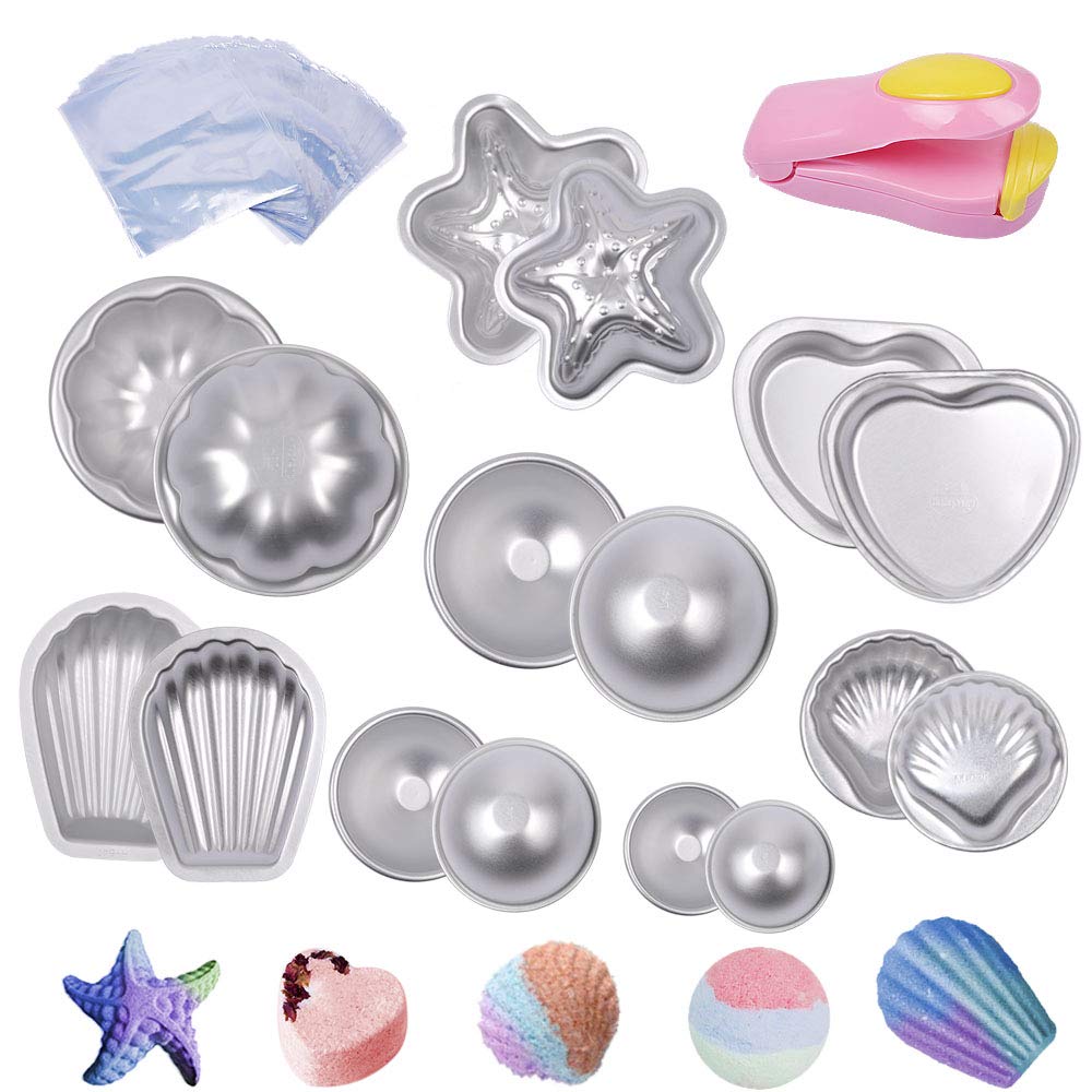 Metal Bath Bomb Mold Kit Fizzi - đánh giá và giá Bath Bomb Mold