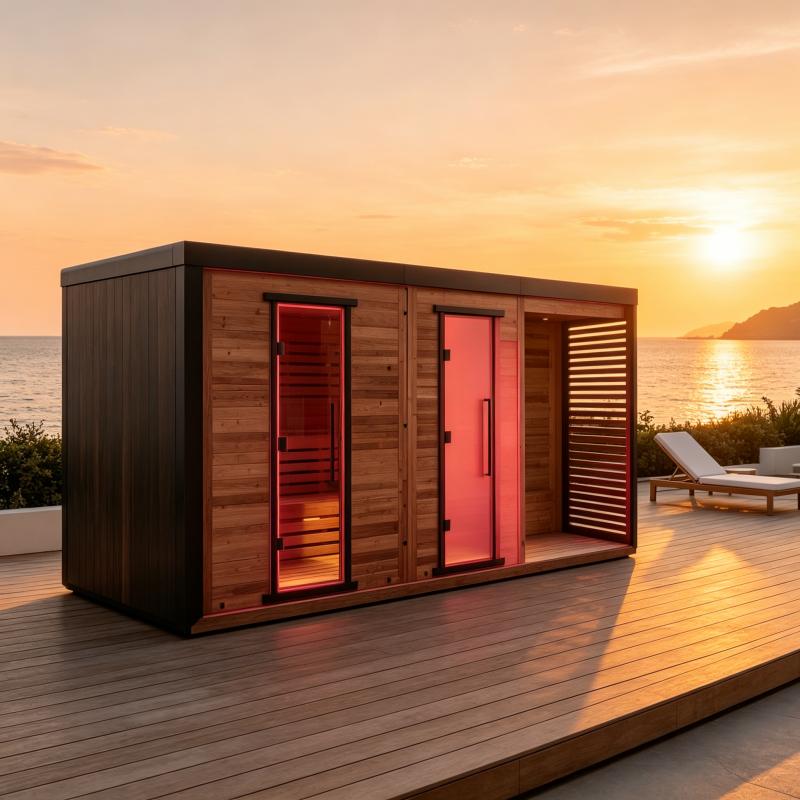 Customized Outdoor Sauna House - đánh giá và giá Spa Wellness In