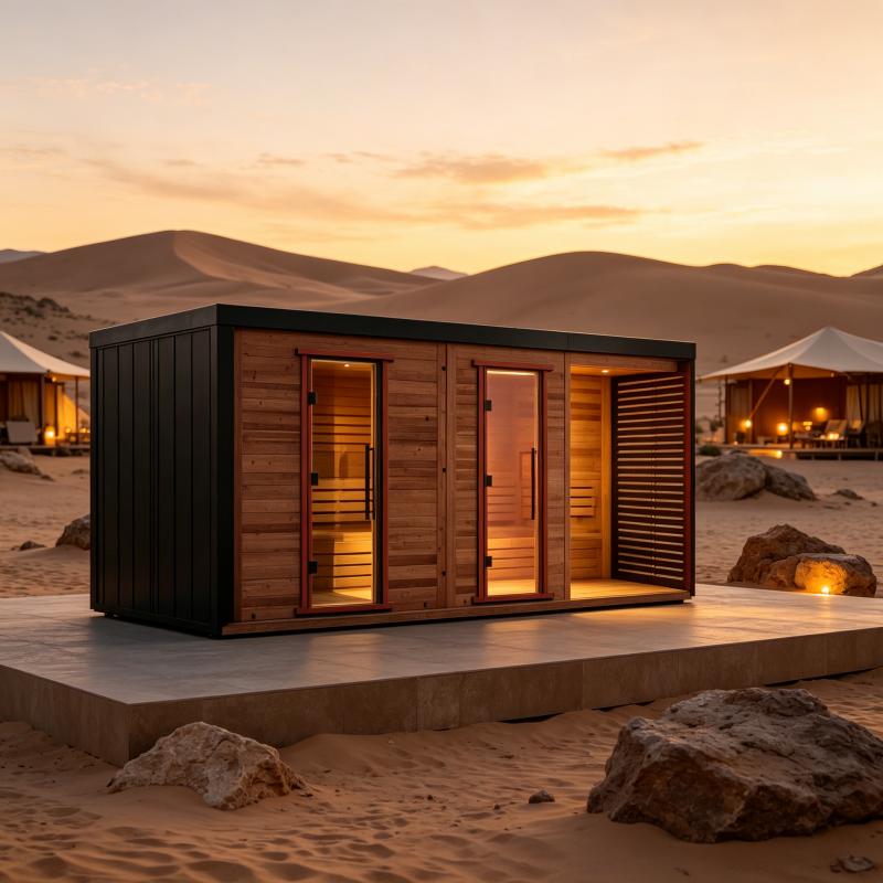 Customized Outdoor Sauna House - đánh giá và giá Spa Wellness In