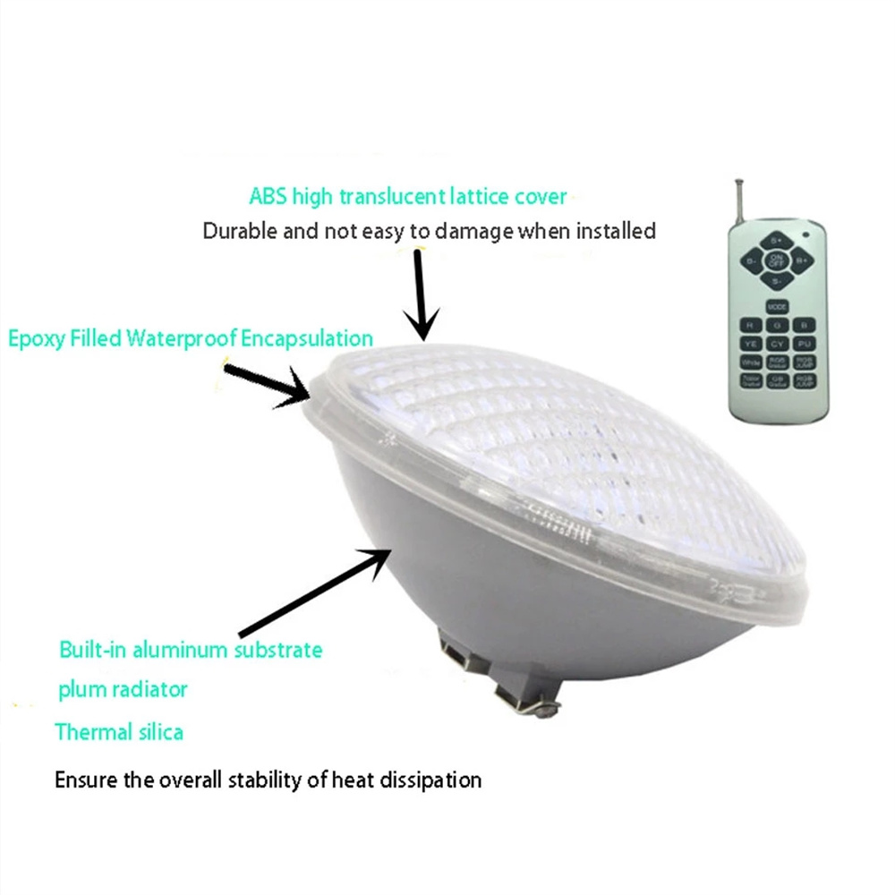 18W RGB LED Underwater Lights  - đánh giá và giá Xy Spa & Wellness Photos