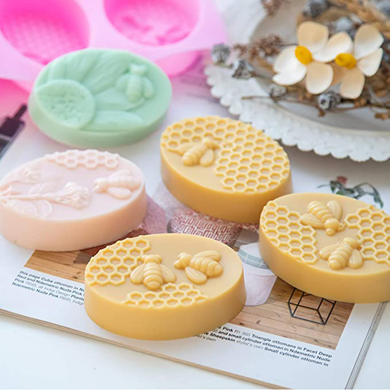 Tổ Ong Xà Phòng Khuôn 3D Ong N - đánh giá và giá Bath Bomb Mold