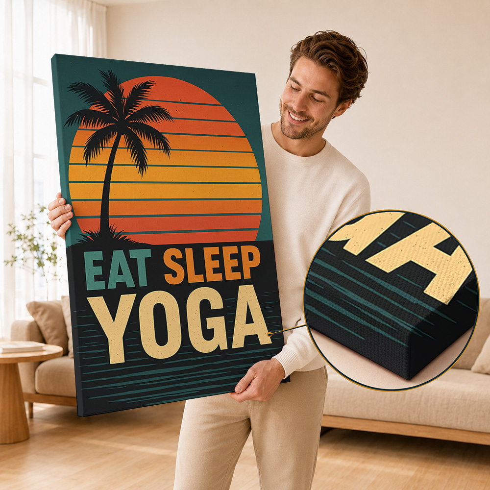 Yoga Canvas Print Poster Perso - đánh giá và giá Spa Wellness Yoga