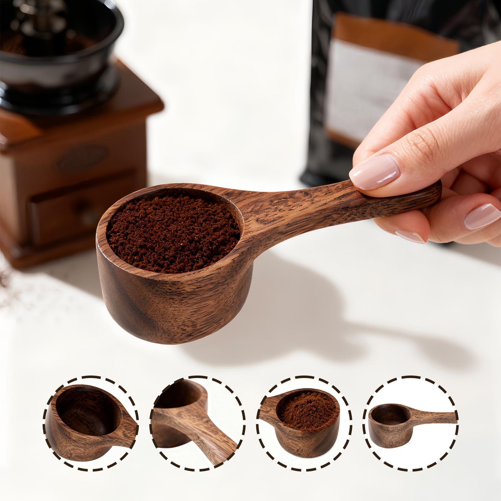 Wooden Coffee Scoop Measuring  - đánh giá và giá Sugar Scrub Coffee