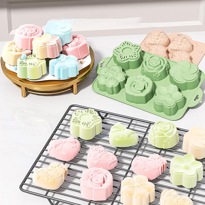 [MOA]Different Flower Shapes B - đánh giá và giá Bath Bomb Mold