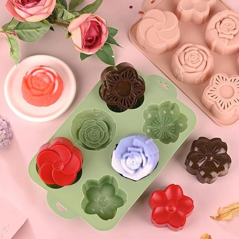 [MOA]Different Flower Shapes B - đánh giá và giá Bath Bomb Mold