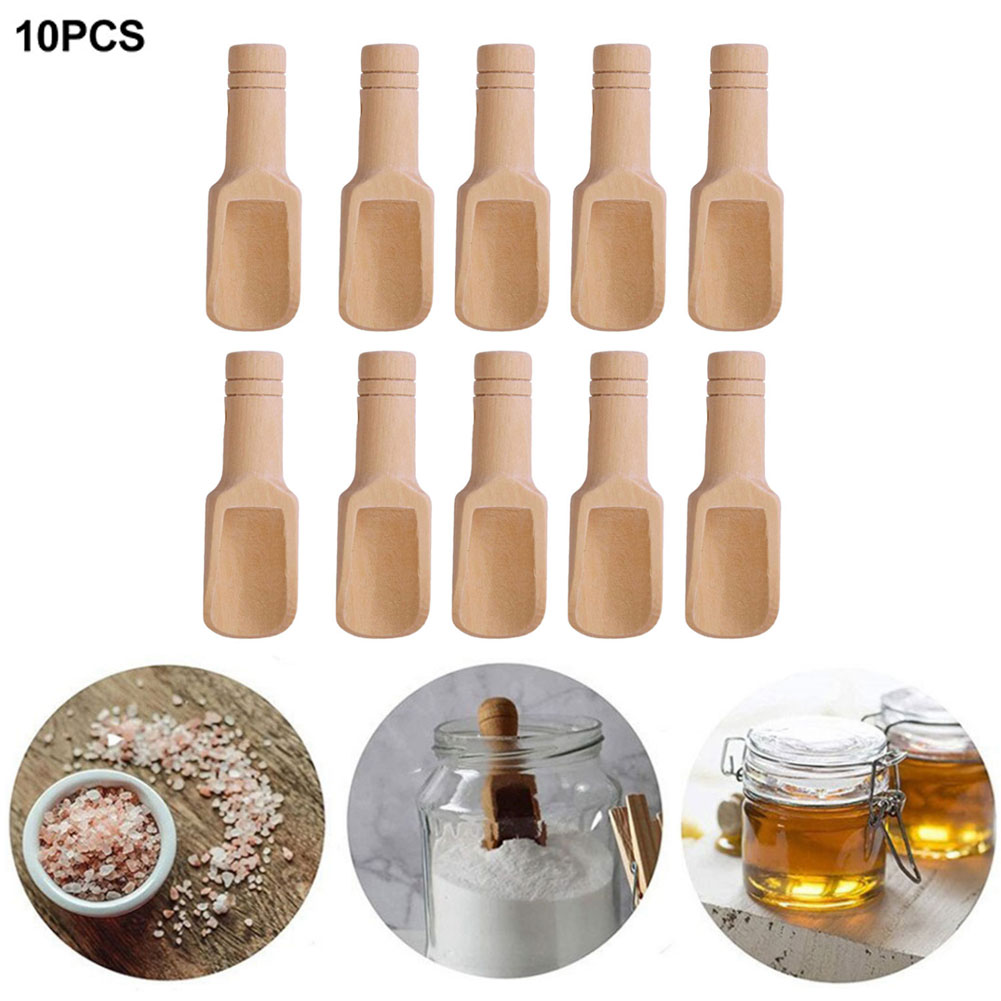 10pcs Wooden Small Little Mini - đánh giá và giá Sugar Scrub Coffee