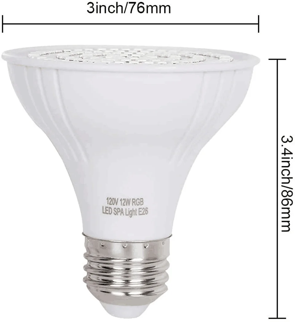 LED Swimming Pool Light E27 E2 - đánh giá và giá Xy Spa & Wellness Photos
