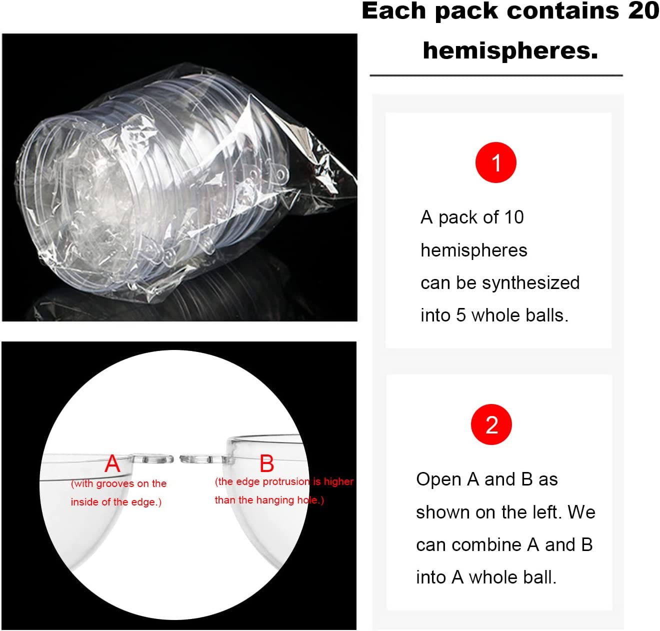Nhựa Trong Đồ Trang Trí Bóng,  - đánh giá và giá Bath Bomb Mold