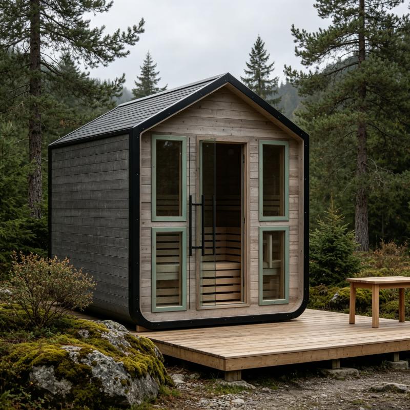 Customized Sauna House Outdoor - đánh giá và giá Spa Wellness In