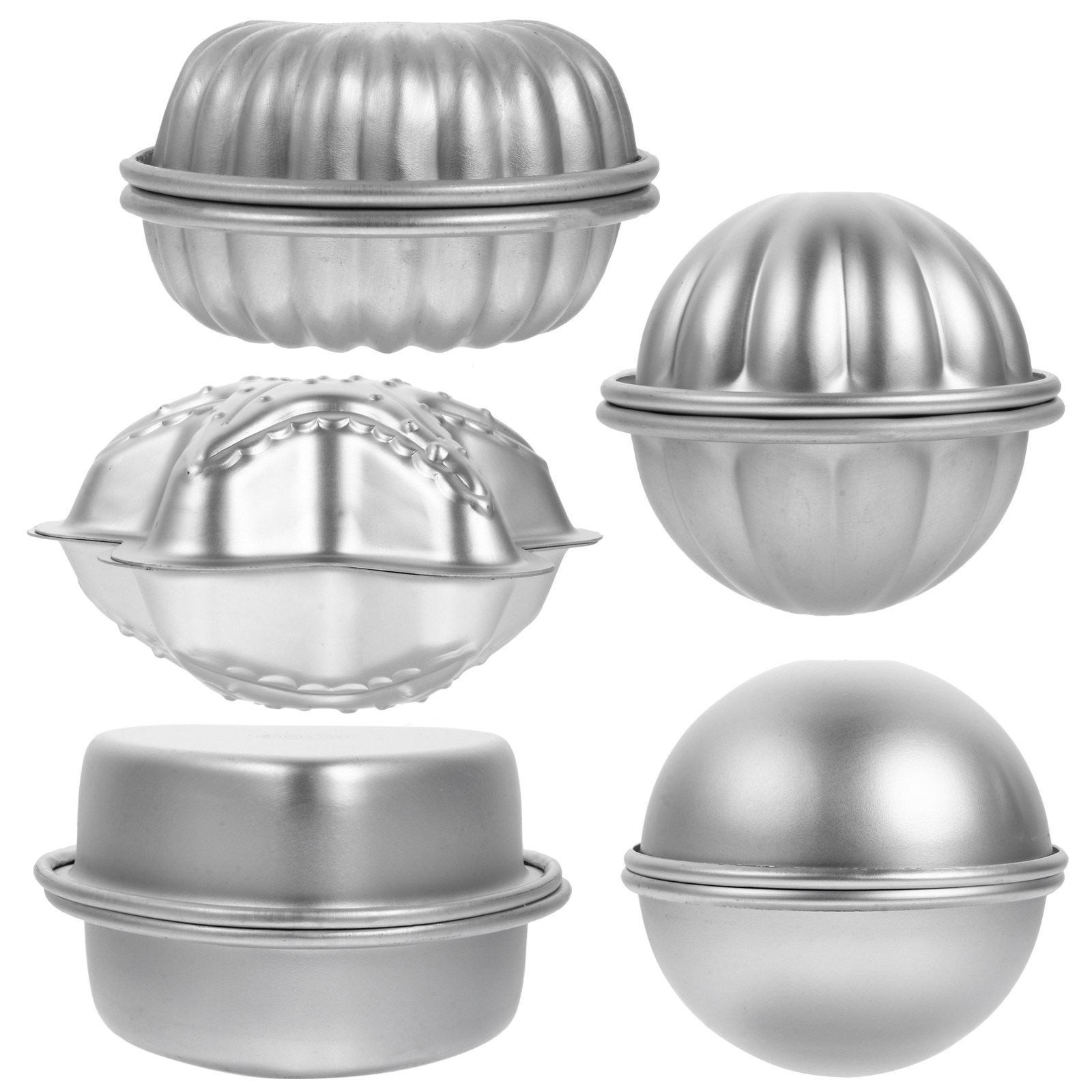 10Pcs Premium Aluminum Alloy B - đánh giá và giá Bath Bomb Mold