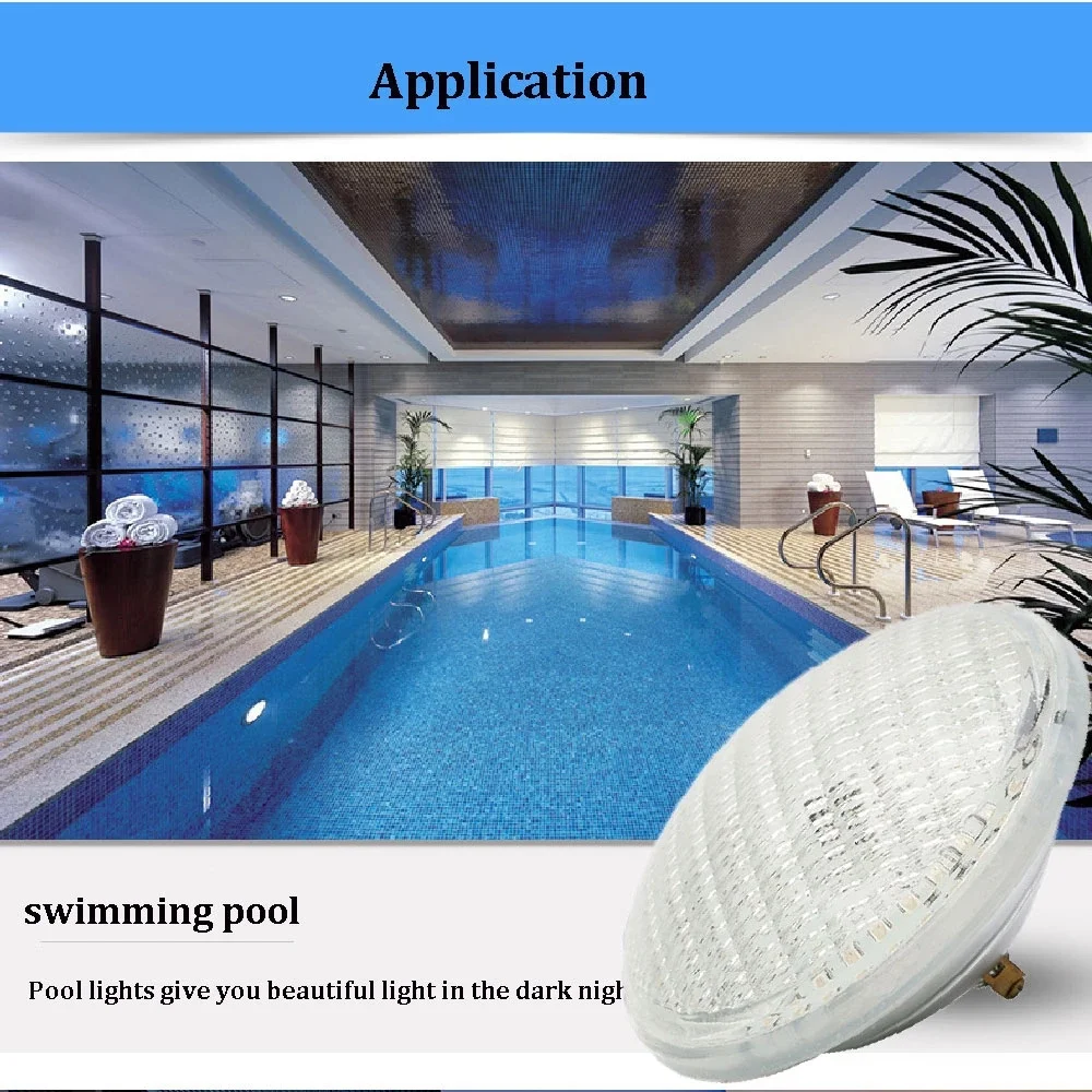 45W RGB LED Underwater Lights  - đánh giá và giá Xy Spa & Wellness Photos