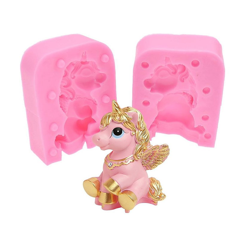 3D Unicorn Silicone Fondant Mo - đánh giá và giá Bath Bomb Mold