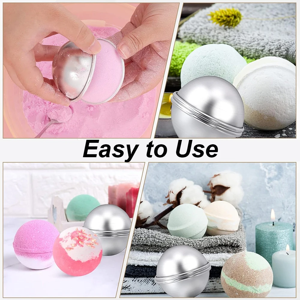 4PCS/Set Semicircle Sphere Bat - đánh giá và giá Bath Bomb Mold